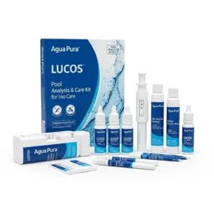 Kit de Análisis y Cuidado para Piscinas "Agua Pura LUCOS"